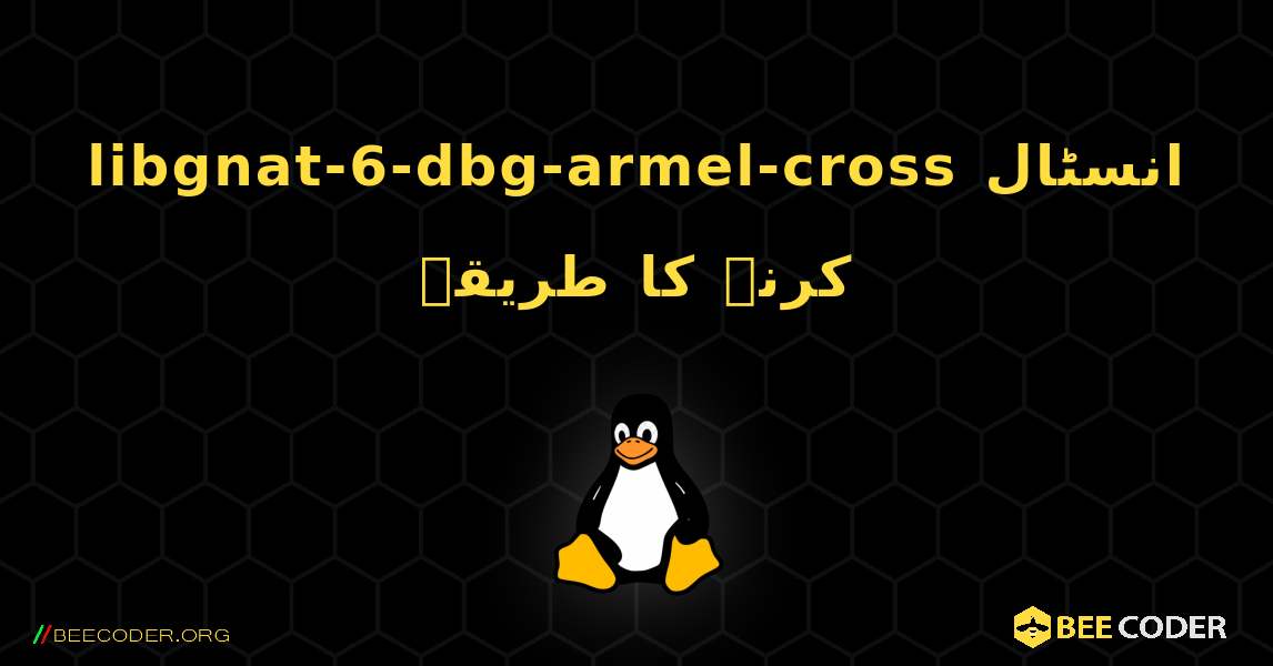 libgnat-6-dbg-armel-cross  انسٹال کرنے کا طریقہ. Linux