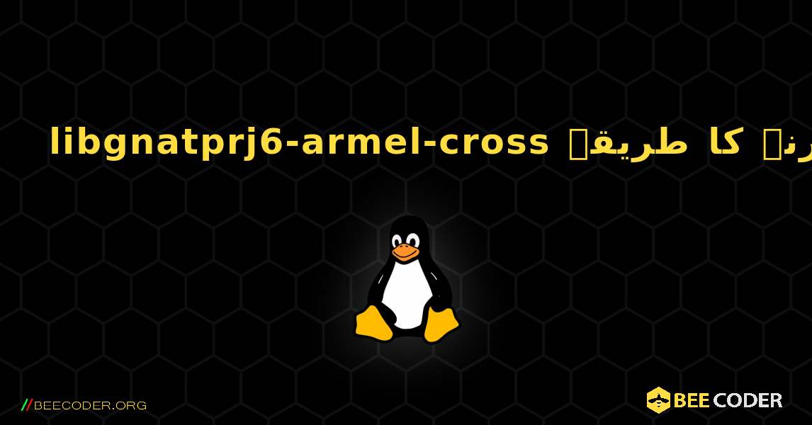 libgnatprj6-armel-cross  انسٹال کرنے کا طریقہ. Linux