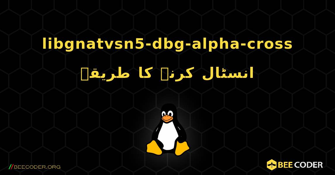 libgnatvsn5-dbg-alpha-cross  انسٹال کرنے کا طریقہ. Linux