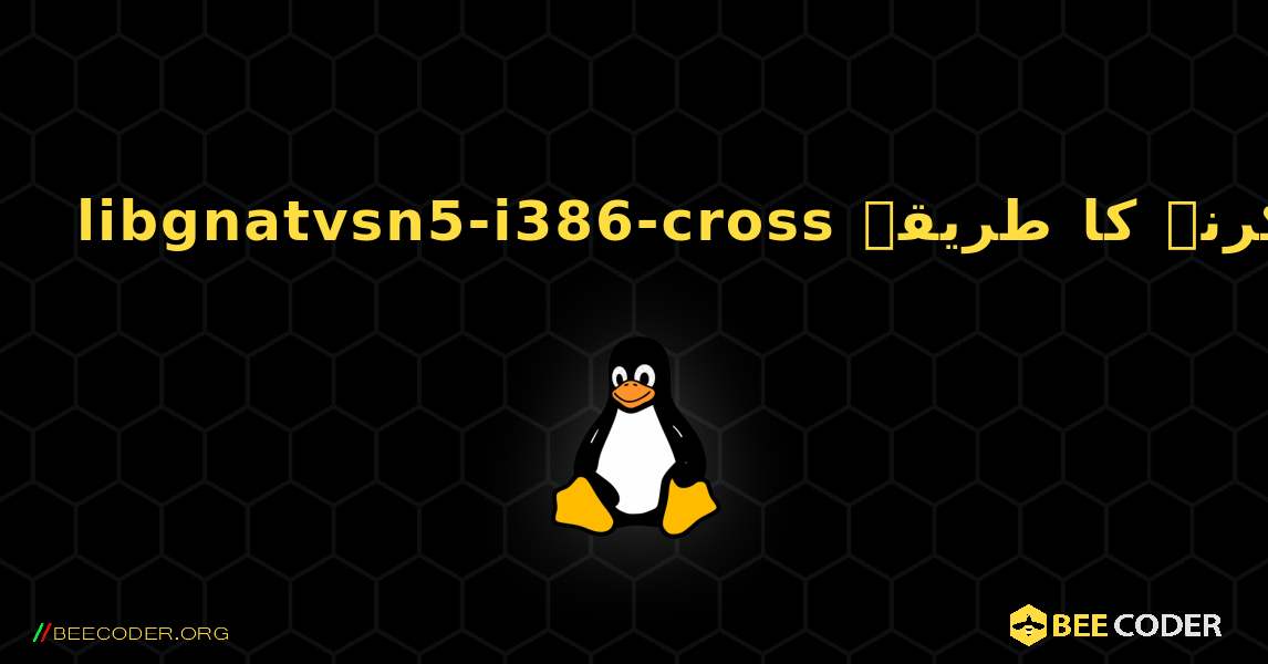 libgnatvsn5-i386-cross  انسٹال کرنے کا طریقہ. Linux