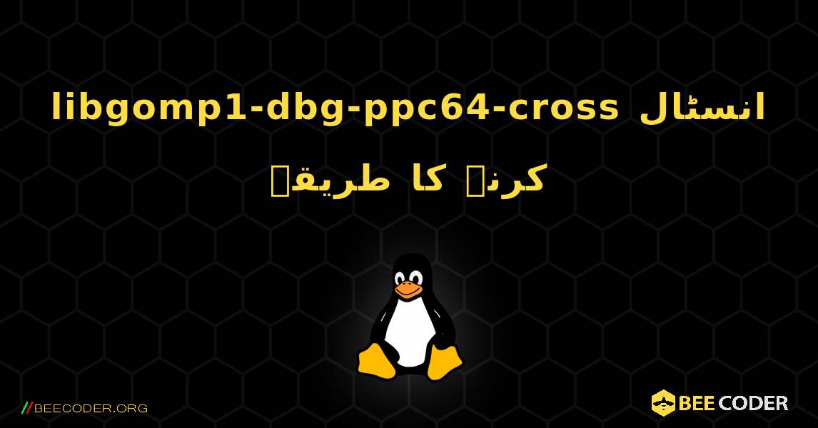 libgomp1-dbg-ppc64-cross  انسٹال کرنے کا طریقہ. Linux