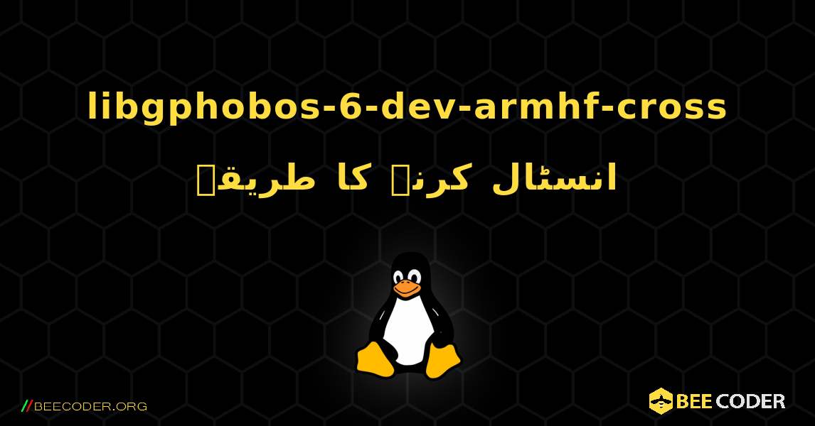 libgphobos-6-dev-armhf-cross  انسٹال کرنے کا طریقہ. Linux