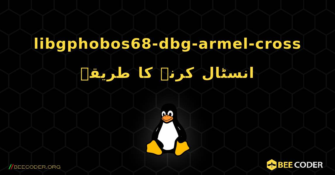 libgphobos68-dbg-armel-cross  انسٹال کرنے کا طریقہ. Linux