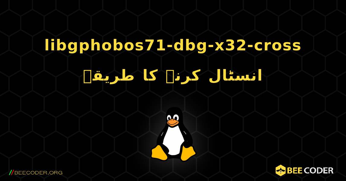 libgphobos71-dbg-x32-cross  انسٹال کرنے کا طریقہ. Linux