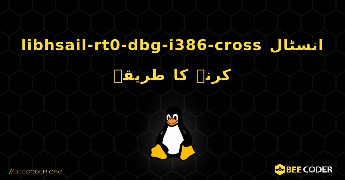 libhsail-rt0-dbg-i386-cross  انسٹال کرنے کا طریقہ. Linux