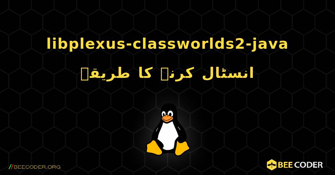 libplexus-classworlds2-java  انسٹال کرنے کا طریقہ. Linux