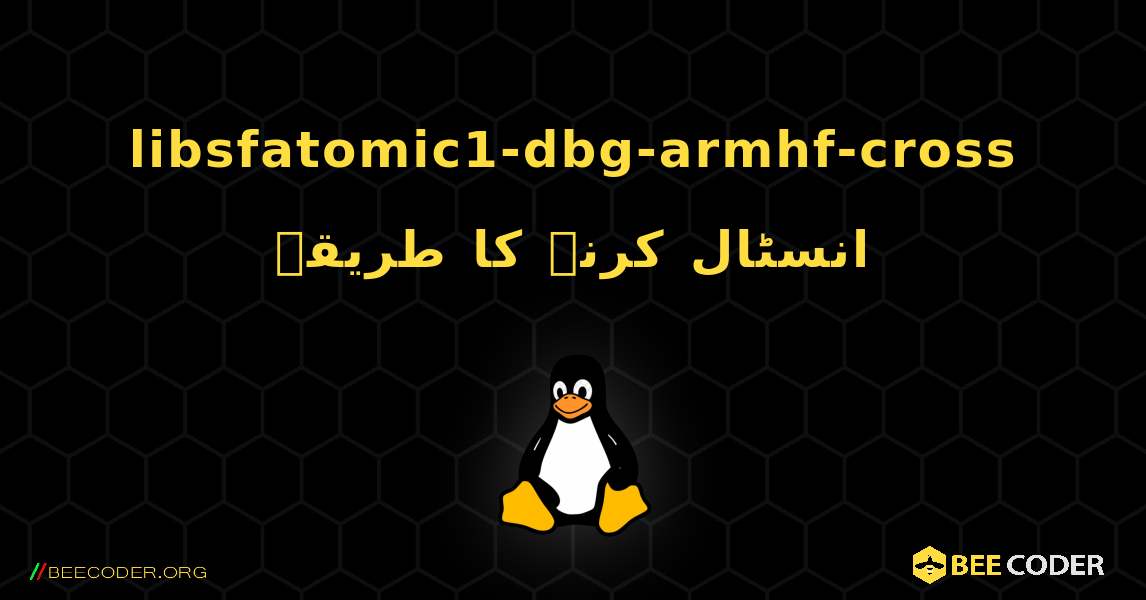 libsfatomic1-dbg-armhf-cross  انسٹال کرنے کا طریقہ. Linux