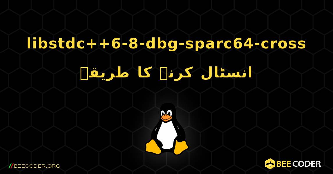 libstdc++6-8-dbg-sparc64-cross  انسٹال کرنے کا طریقہ. Linux