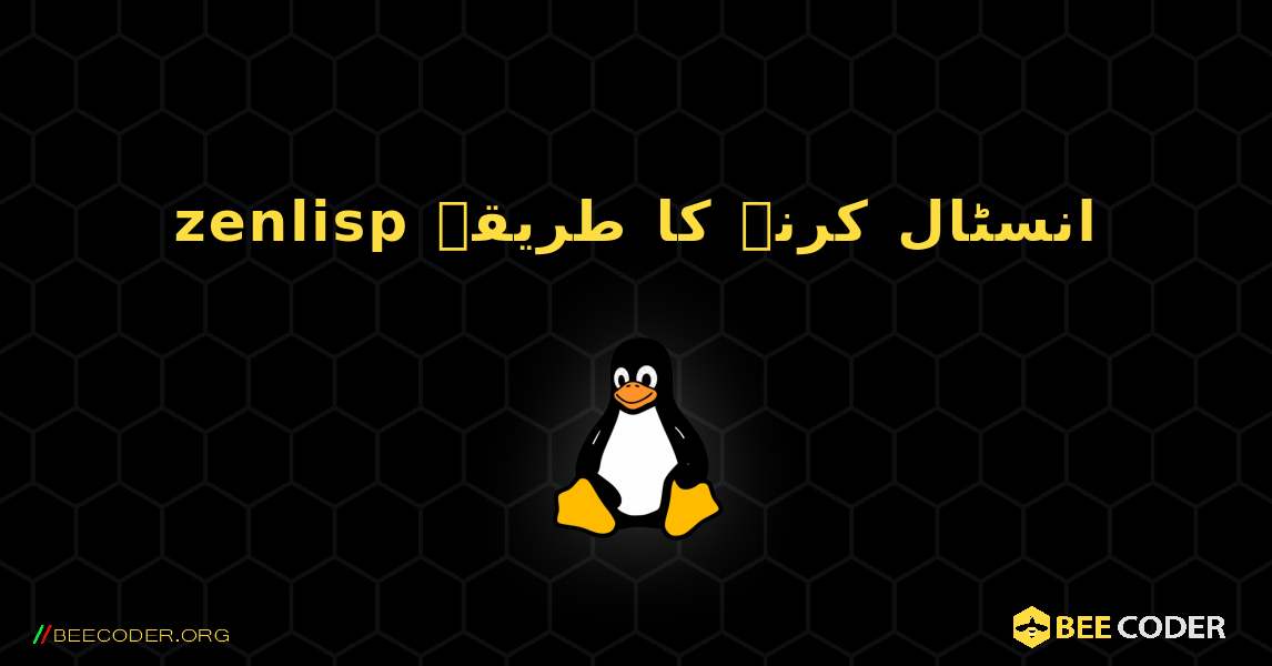 zenlisp  انسٹال کرنے کا طریقہ. Linux