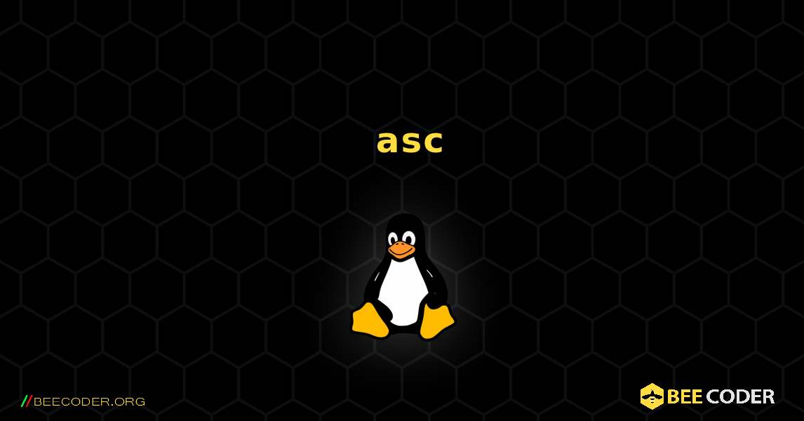 如何安装 asc . Linux