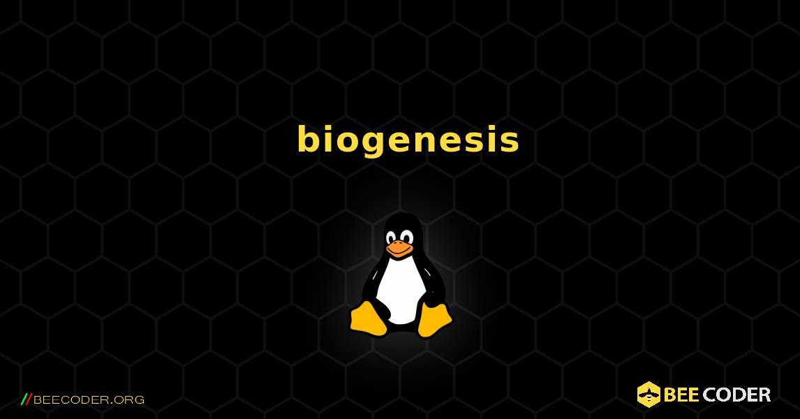 如何安装 biogenesis . Linux