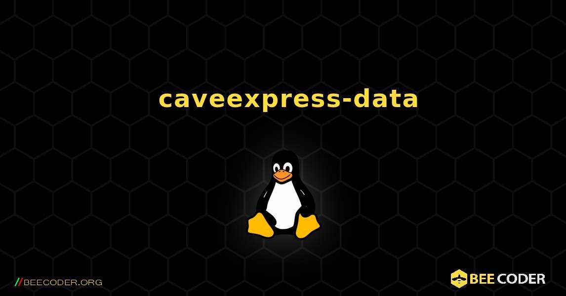 如何安装 caveexpress-data . Linux