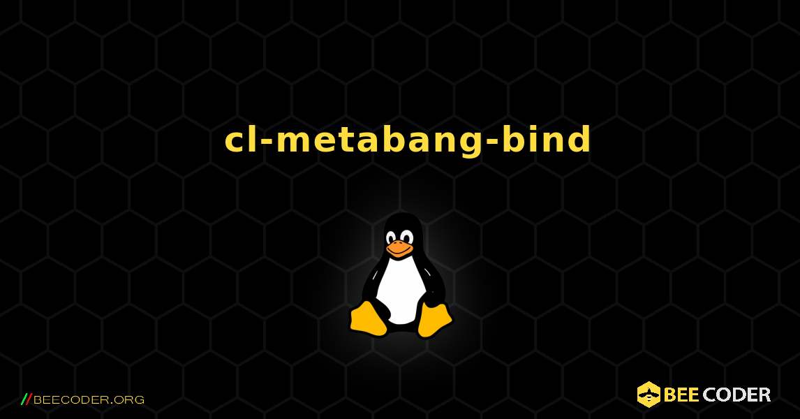 如何安装 cl-metabang-bind . Linux