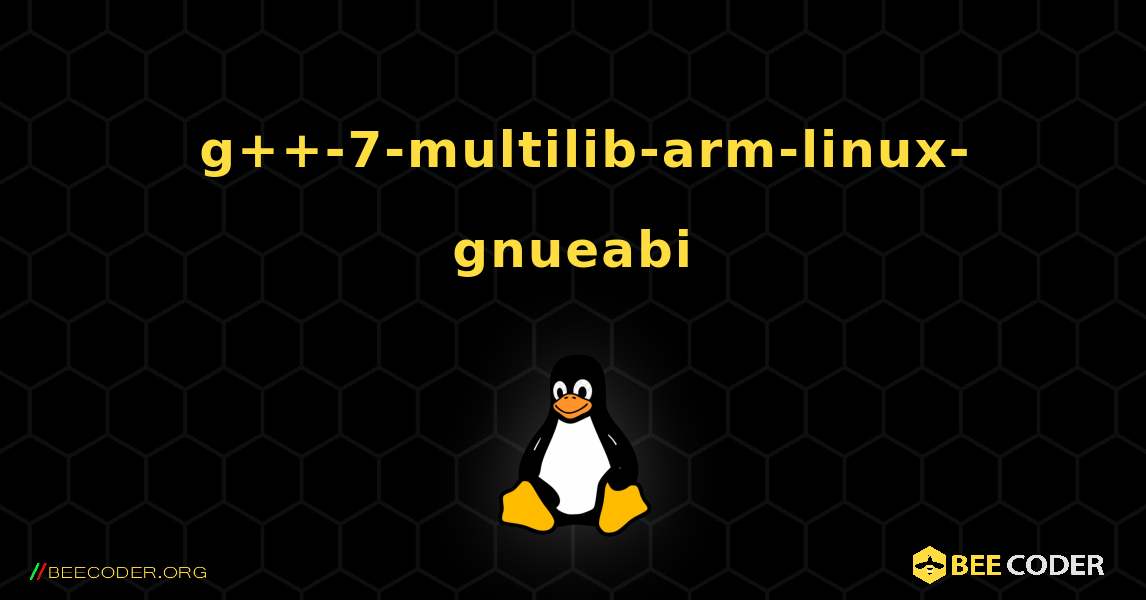 如何安装 g++-7-multilib-arm-linux-gnueabi . Linux