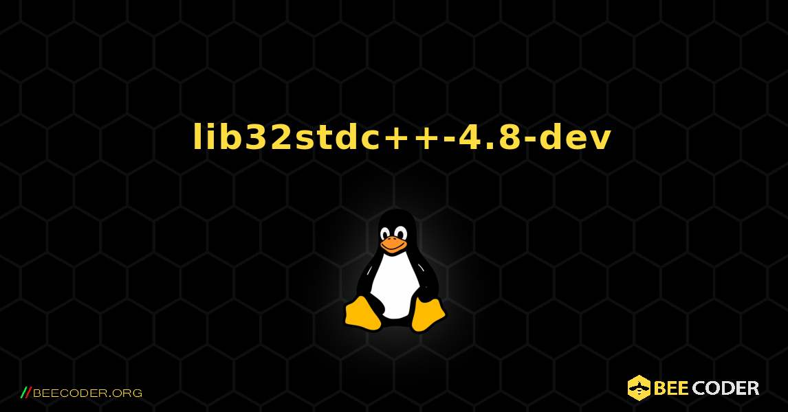 如何安装 lib32stdc++-4.8-dev . Linux