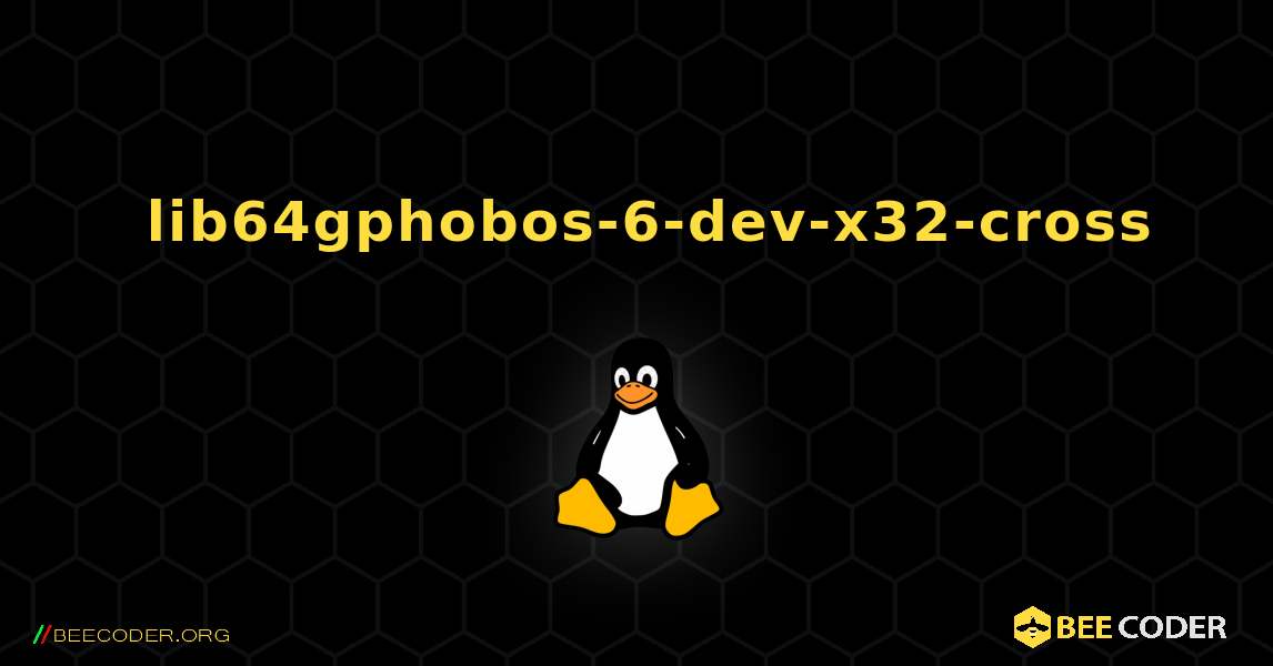 如何安装 lib64gphobos-6-dev-x32-cross . Linux