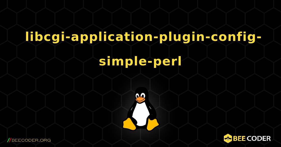 如何安装 libcgi-application-plugin-config-simple-perl . Linux
