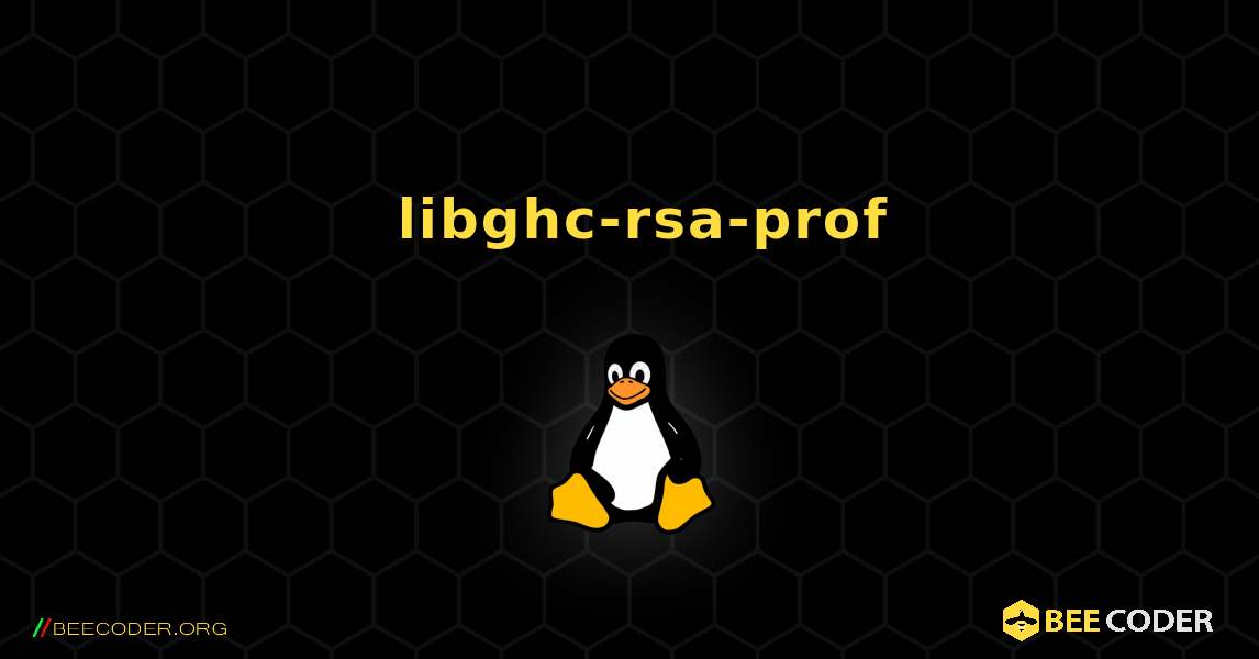 如何安装 libghc-rsa-prof . Linux