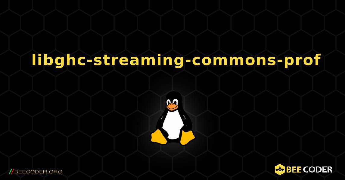 如何安装 libghc-streaming-commons-prof . Linux