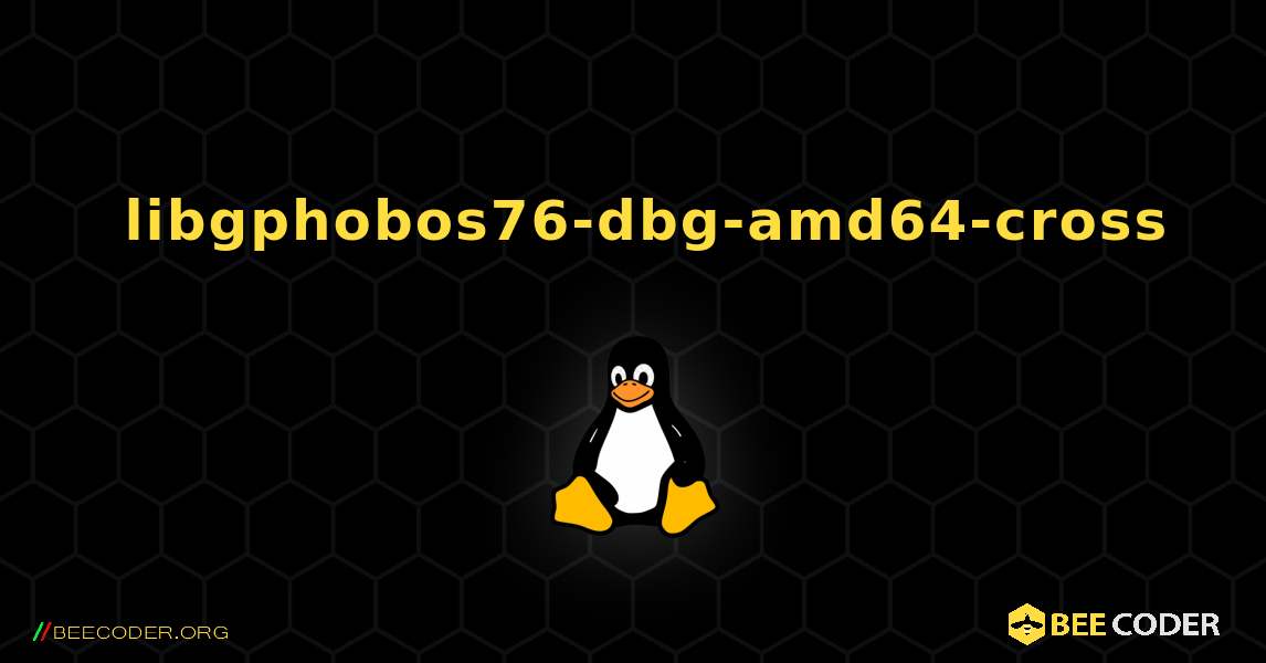 如何安装 libgphobos76-dbg-amd64-cross . Linux