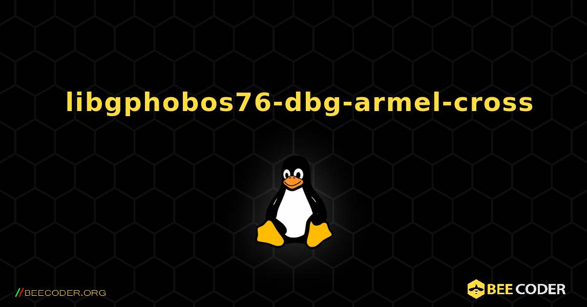 如何安装 libgphobos76-dbg-armel-cross . Linux