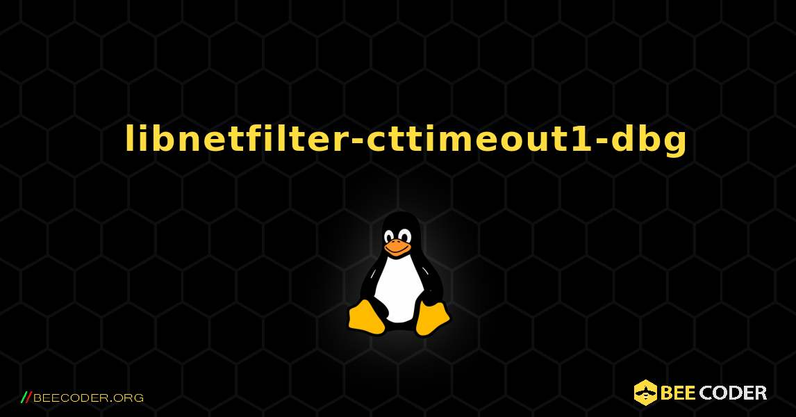 如何安装 libnetfilter-cttimeout1-dbg . Linux