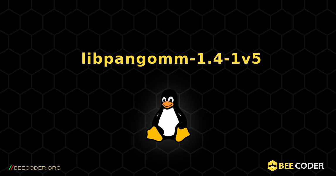 如何安装 libpangomm-1.4-1v5 . Linux