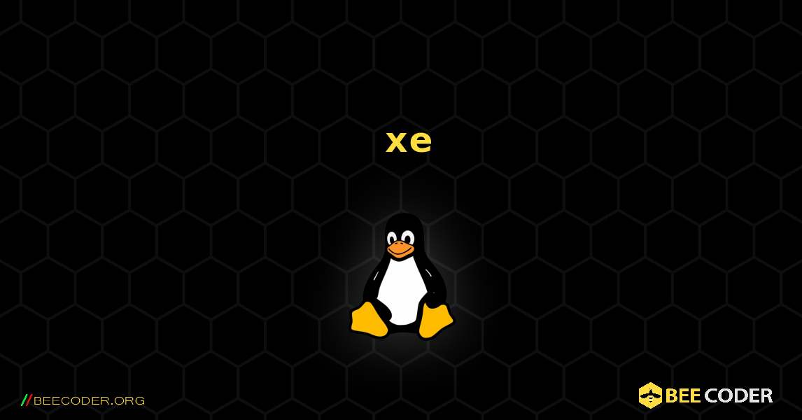 如何安装 xe . Linux