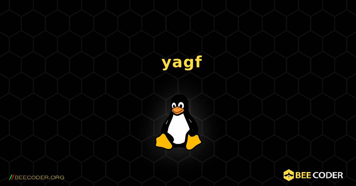 如何安装 yagf . Linux